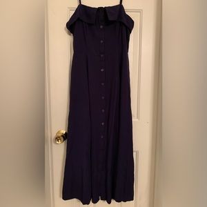 Olivia Grey Maxi Dress